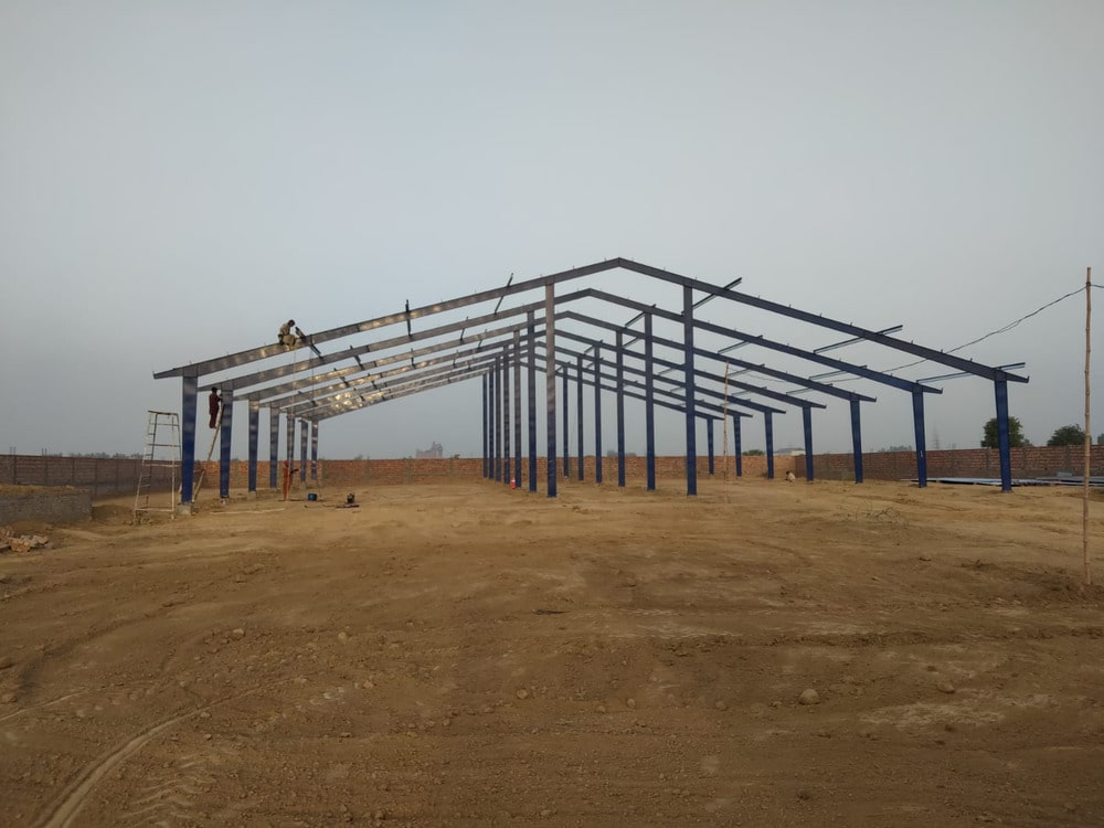 MRK Dairies Shed Frame MRK Dairies Shed Frame